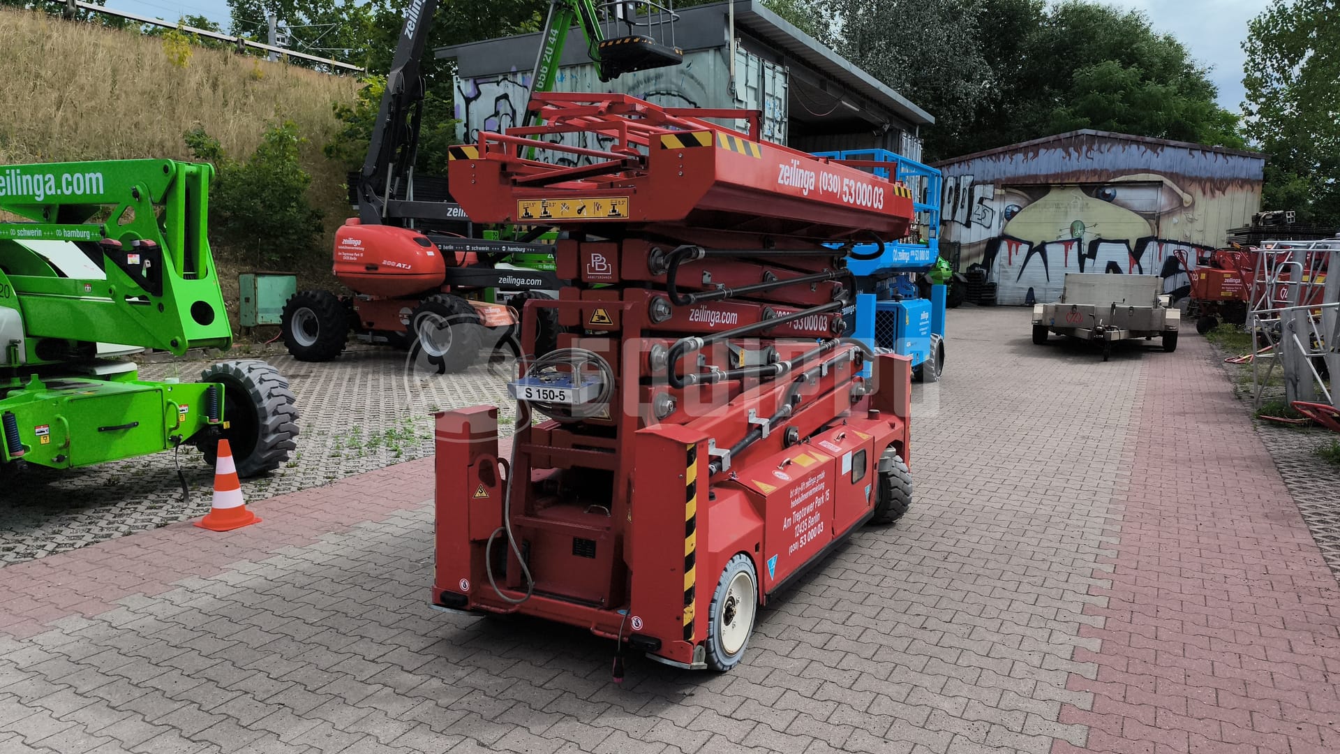 PB Lifttechnik PB PBS151-12ES - - Used Scissor Lift