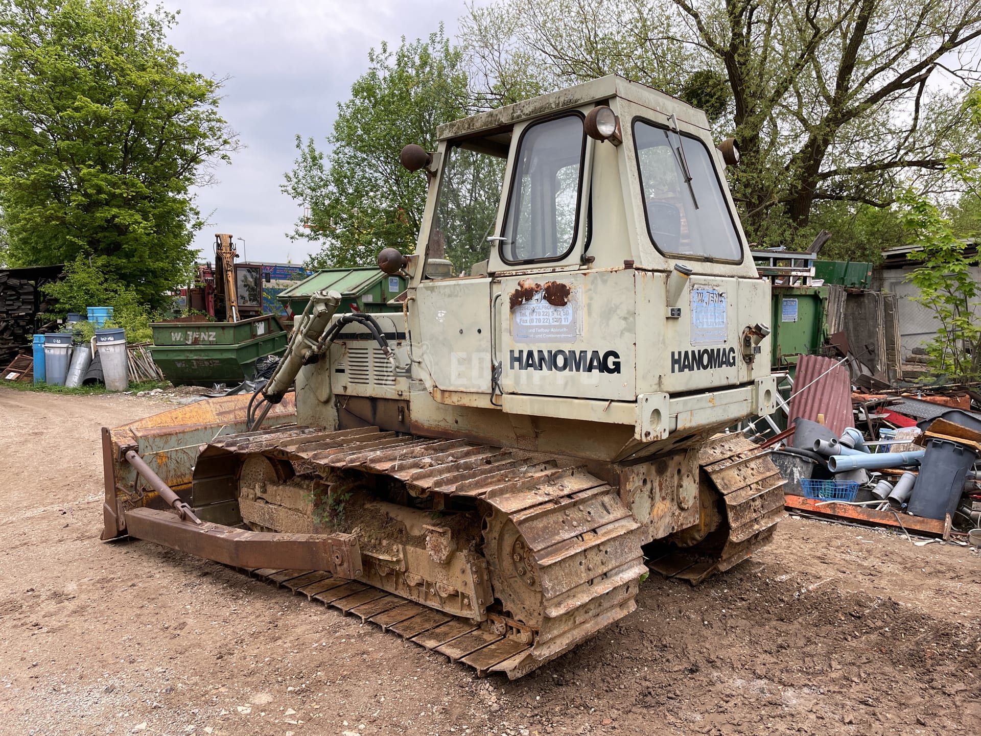 Hanomag D 400 L.C.  - - Used Tracked Dozer